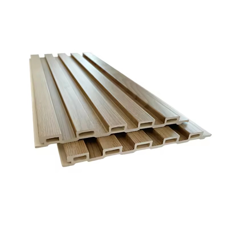 Dekorativ inre väggpanel av träkorn