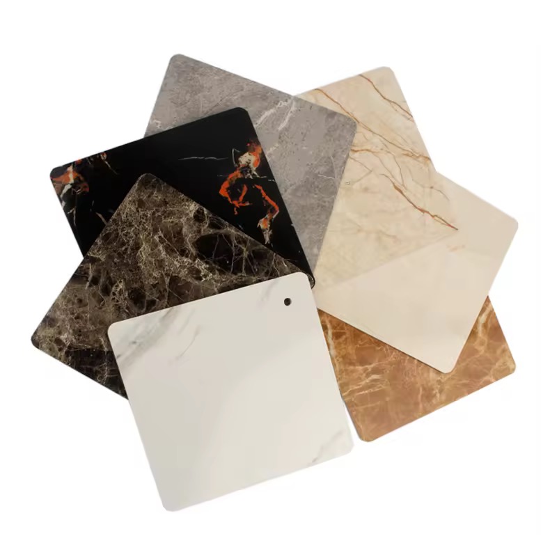 Wainscot av marmorkorn av bambufiber