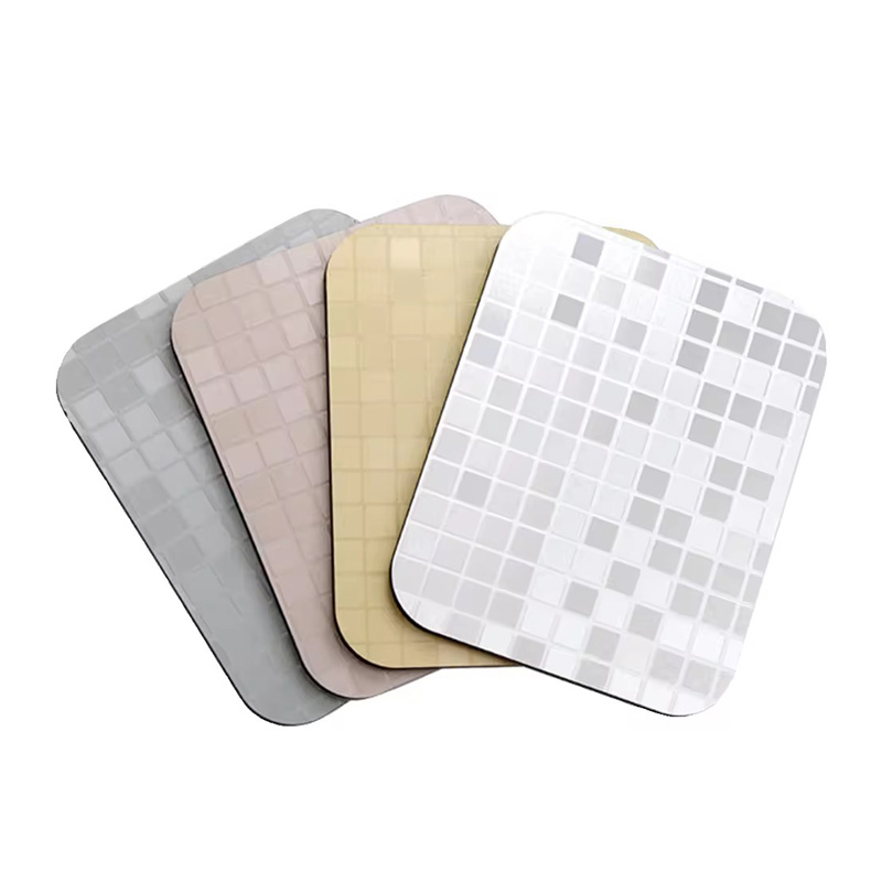 Metallstruktur kolkristallväggpanel