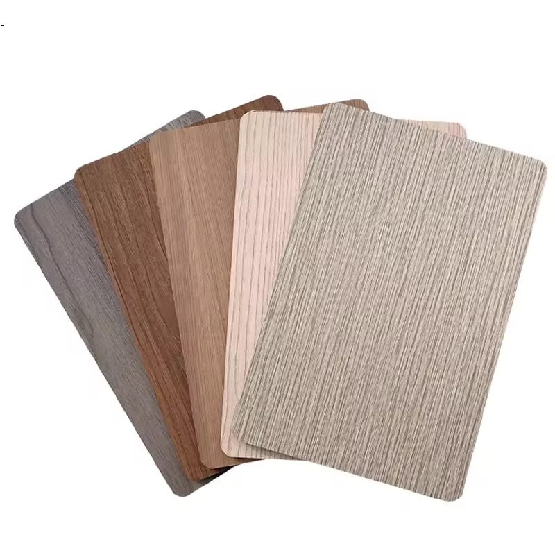 Trätextur Anti-Collision Wallboard